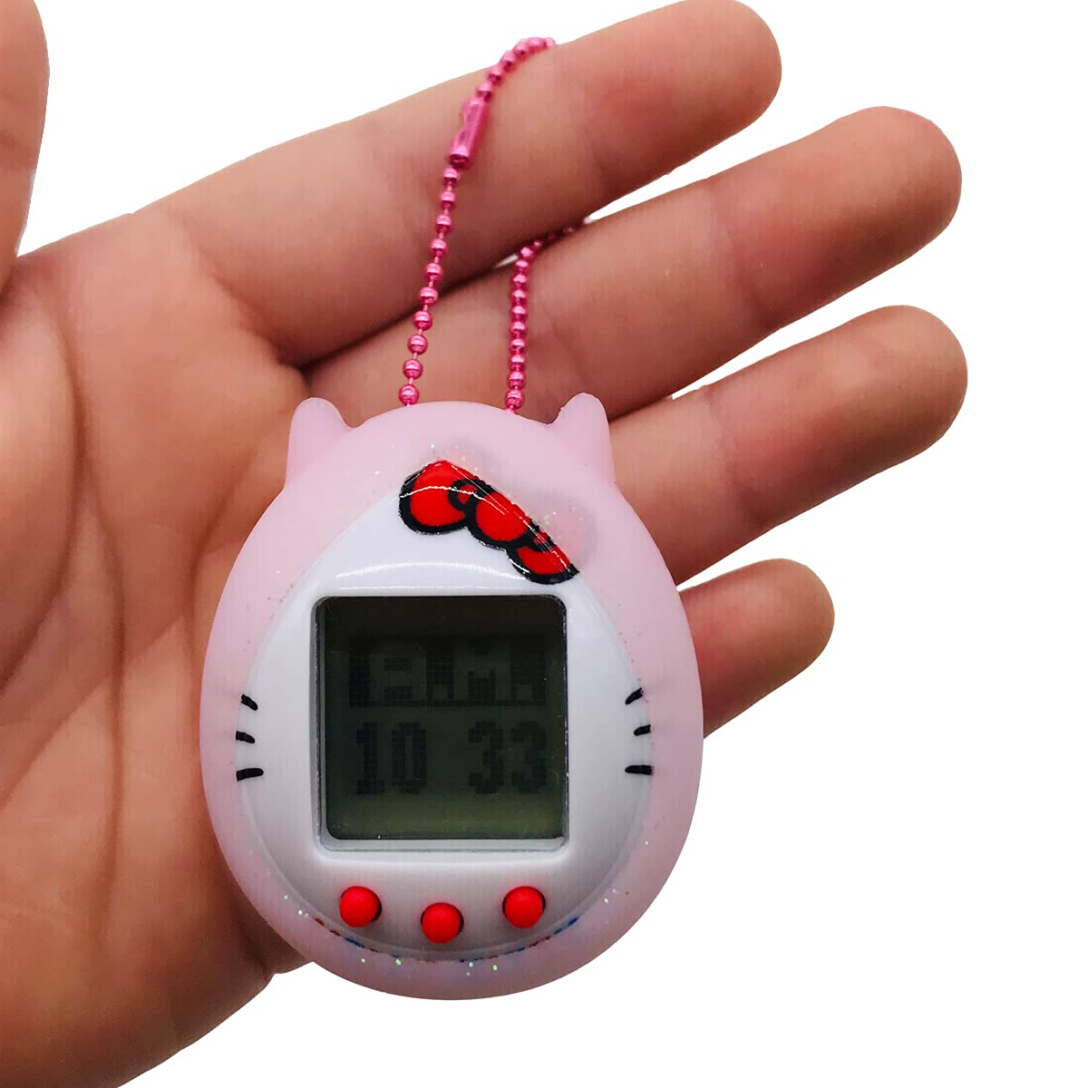 RAWECUD RAWECUD Protective Silicone Case Cover for Tamagotchi Hello Kitty 42892 42891 with Color Chain(Only Cover) (Blue) - View 4 of 5