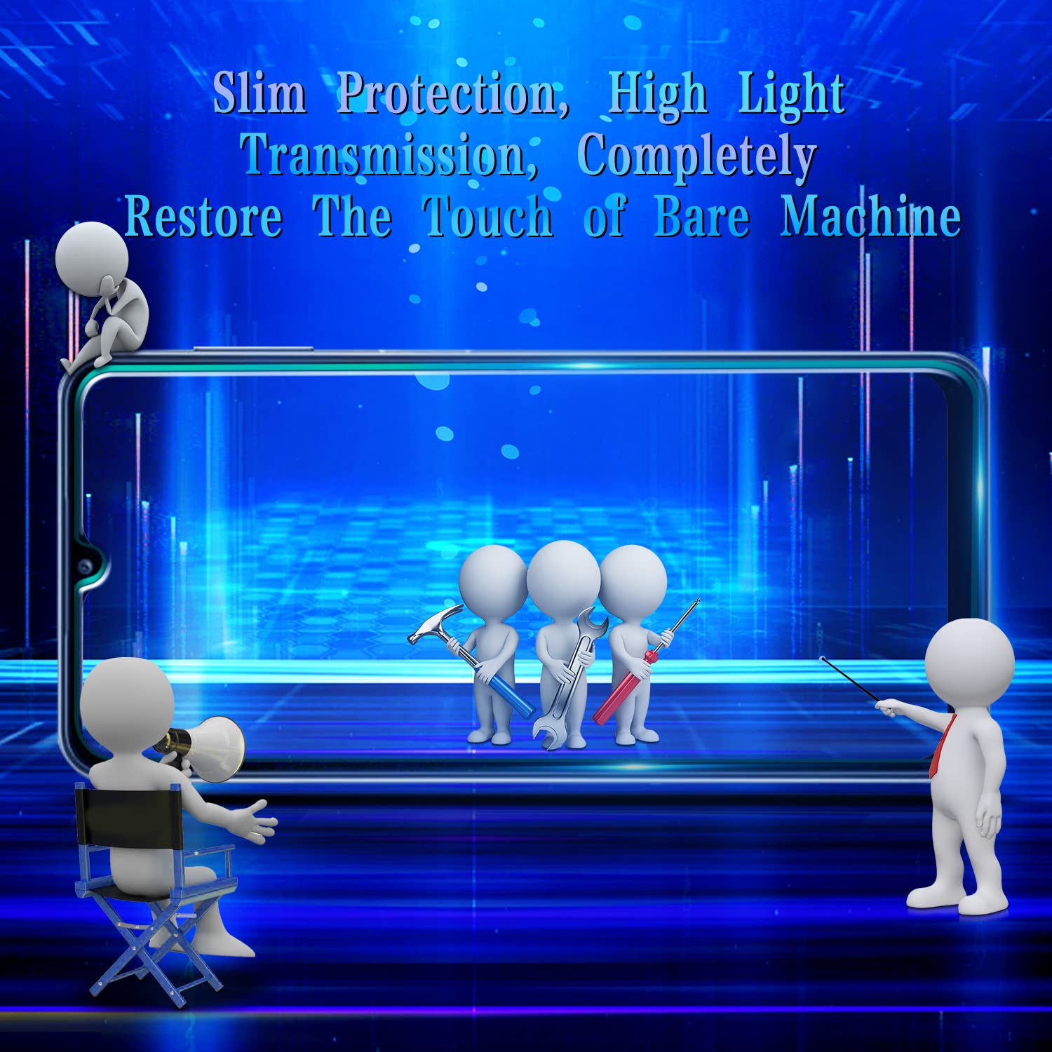 MAYtobe MAYtobe [2 Pack Designed for Samsung Galaxy A32 5G Tempered Glass Screen Protector, Anti Scratch, Bubble Free, Case Friendly - View 5 of 6