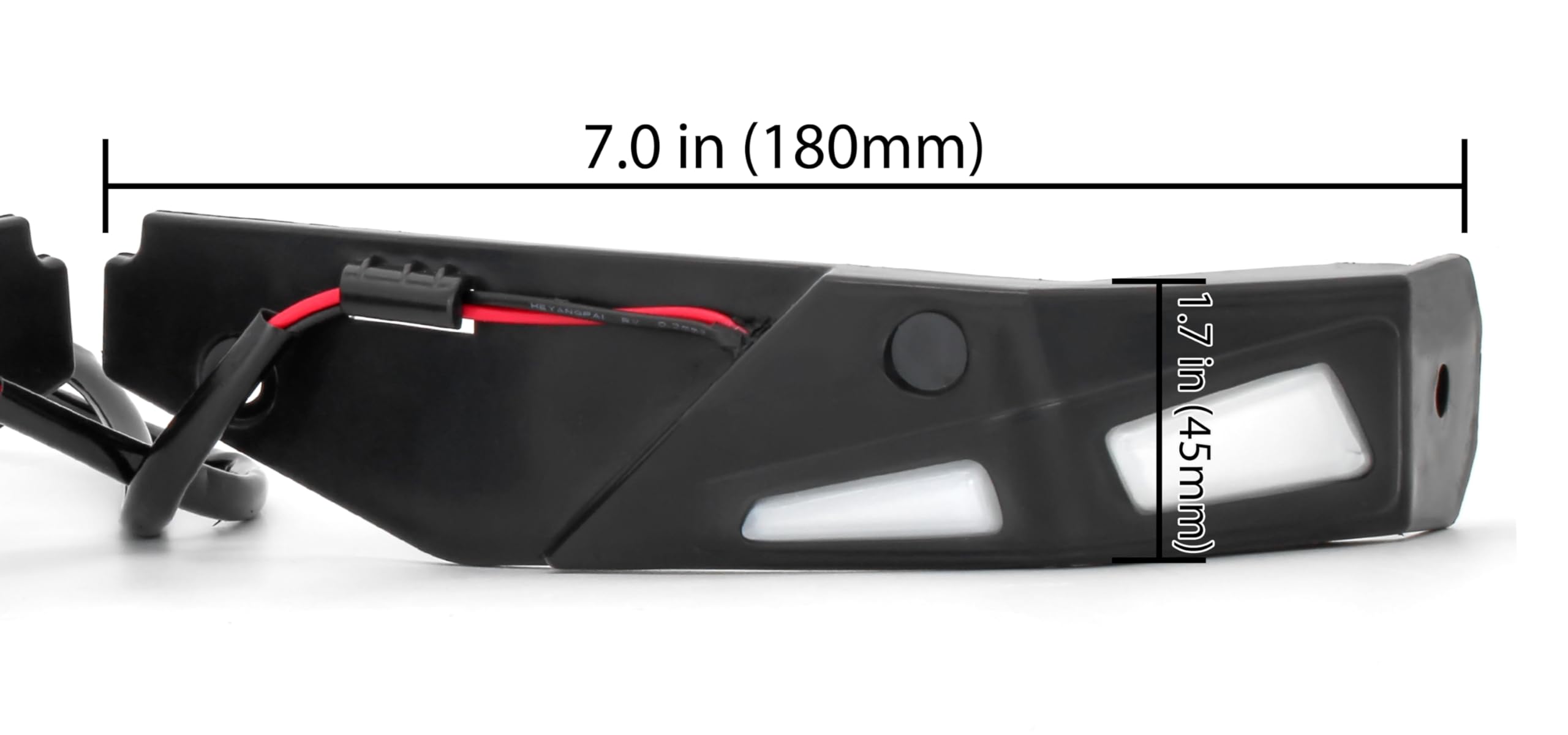 SAUTVS SAUTVS Handguards LED Lights for Can Am Ryker, Aluminum Hand Guards LED Lights Lamps Lighting Kit for Can-Am Ryker 600 900 Sport Rally All Models - View 7 of 8