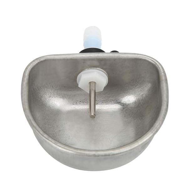 Pssopp 10PCS Rabbit Water Feeder Stainless Steel Nipple Drinking Bowl Anti-Scratch Breeding Equipment for Healthy Rabbits - View 9 of 10