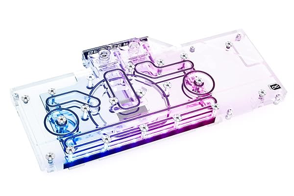 Alphacool Alphacool Eisblock Aurora Acryl GPX-N RTX 3090/3080 Turbo: Ultimate Cooling Solution with Backplate - View 3 of 4