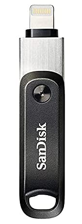 Everything But Stromboli SanDisk iXpand Go 64GB Flash Drive for iPhone iPad Computers Laptops with Type A and Lightning Connectors and Everything But Stromboli Lanyard - View 6 of 7