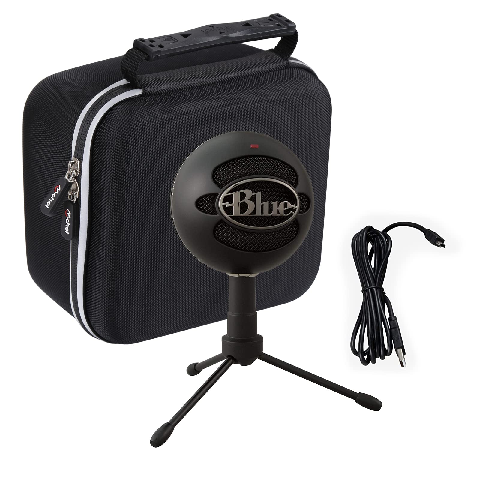 Mchoi Mchoi Hard Portable Case for Blue Snowball iCE USB Microphone Durable and Lightweight Design CASE ONLY - View 6 of 9