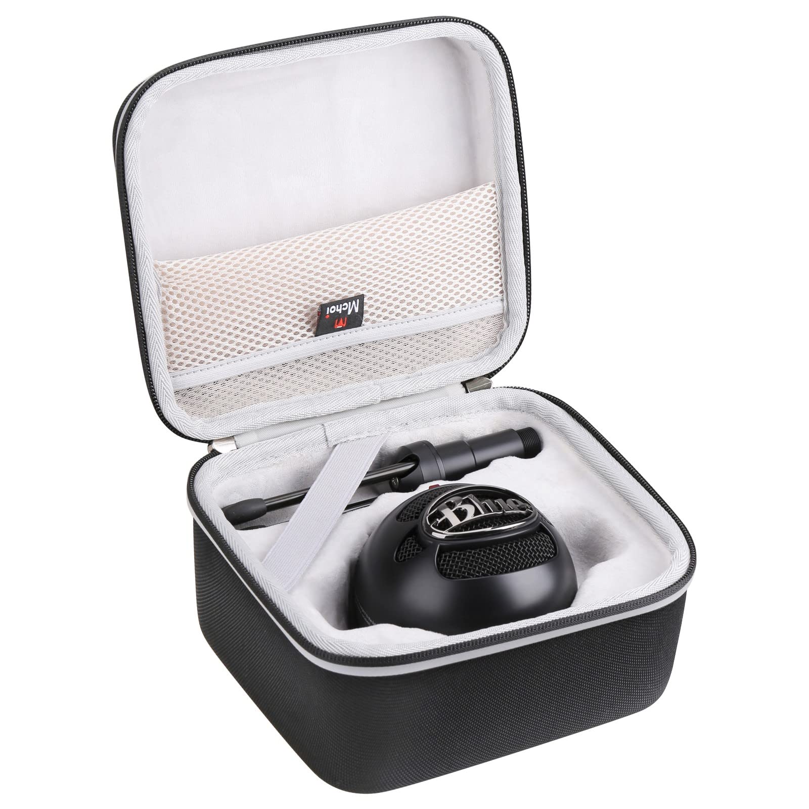 Mchoi Mchoi Hard Portable Case for Blue Snowball iCE USB Microphone Durable and Lightweight Design CASE ONLY
