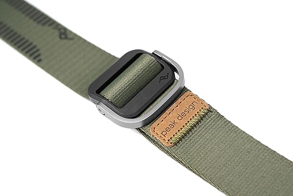 Peak Design Peak Design Slide Lite Camera Strap Sage (SLL-SG-3) - Lightweight, Versatile & Comfortable for Photographers - View 6 of 9