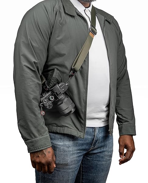 Peak Design Peak Design Slide Lite Camera Strap Sage (SLL-SG-3) - Lightweight, Versatile & Comfortable for Photographers - View 9 of 9