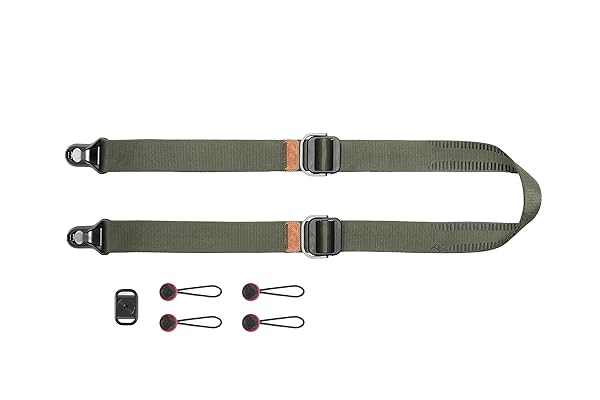 Peak Design Peak Design Slide Lite Camera Strap Sage (SLL-SG-3) - Lightweight, Versatile & Comfortable for Photographers - View 2 of 9