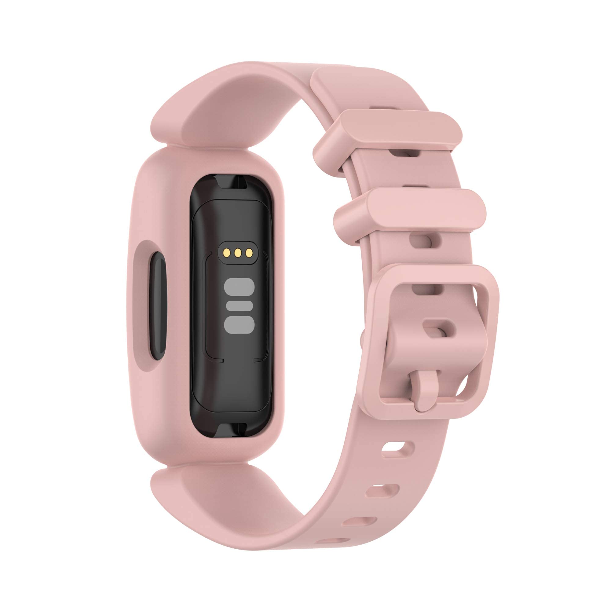 E ECSEM Replacement Smart Watch Bands Compatible with Fitbit Ace 3 Smart Watch,Soft Silicone Watch Wristband for Fitbit Ace 3(Pink+Purple+BrightRed) - View 2 of 9