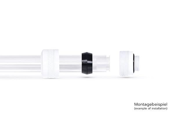 Alphacool Alphacool 17484 Eiszapfen PRO 16mm HardTube Fitting G1/4 - White Sixpack for Optimal Cooling - View 6 of 7
