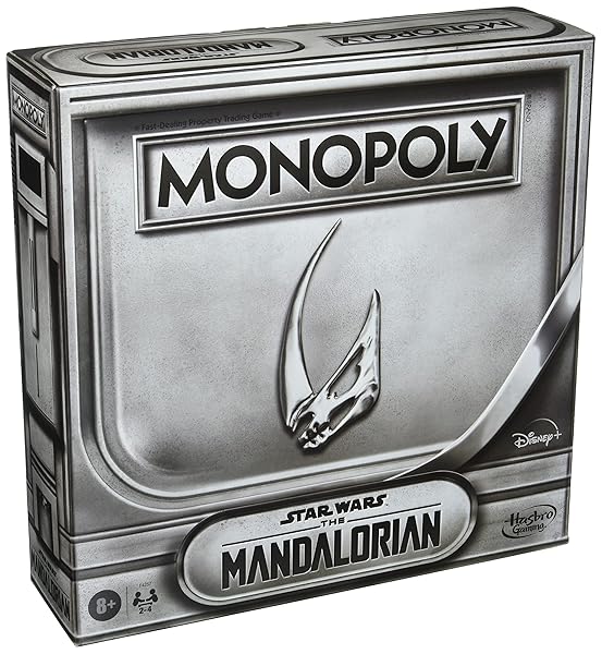 Monopoly Monopoly: Star Wars The Mandalorian Edition - Protect Grogu in Epic 2-4 Player Board Game Adventure!