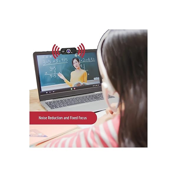 CODi CODi Aquila HD 1080P Webcam: High-Quality Fixed-Focus for Clear Video Calls - View 7 of 9