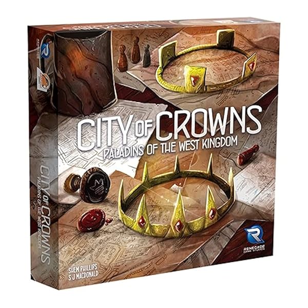 Renegade Game Studios Renegade Game Studios Paladins of The West Kingdom City of Crowns Expansion for 1 to 4 Players Ages 12 and Up 90 to 120 Minutes - View 2 of 3