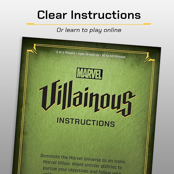 Ravensburger Ravensburger Marvel Villainous Mischief and Malice Strategy Board Game for 2 or 3 Players Ages 12 and Up First Expandalone Edition - View 5 of 7