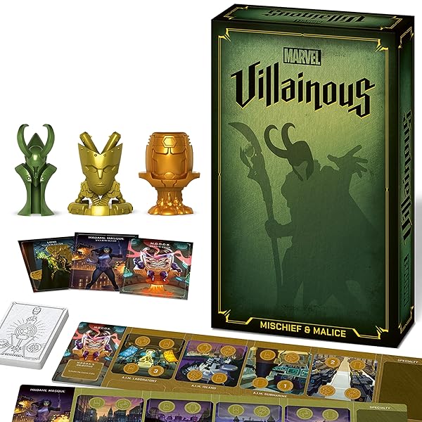 Ravensburger Ravensburger Marvel Villainous Mischief and Malice Strategy Board Game for 2 or 3 Players Ages 12 and Up First Expandalone Edition - View 2 of 7