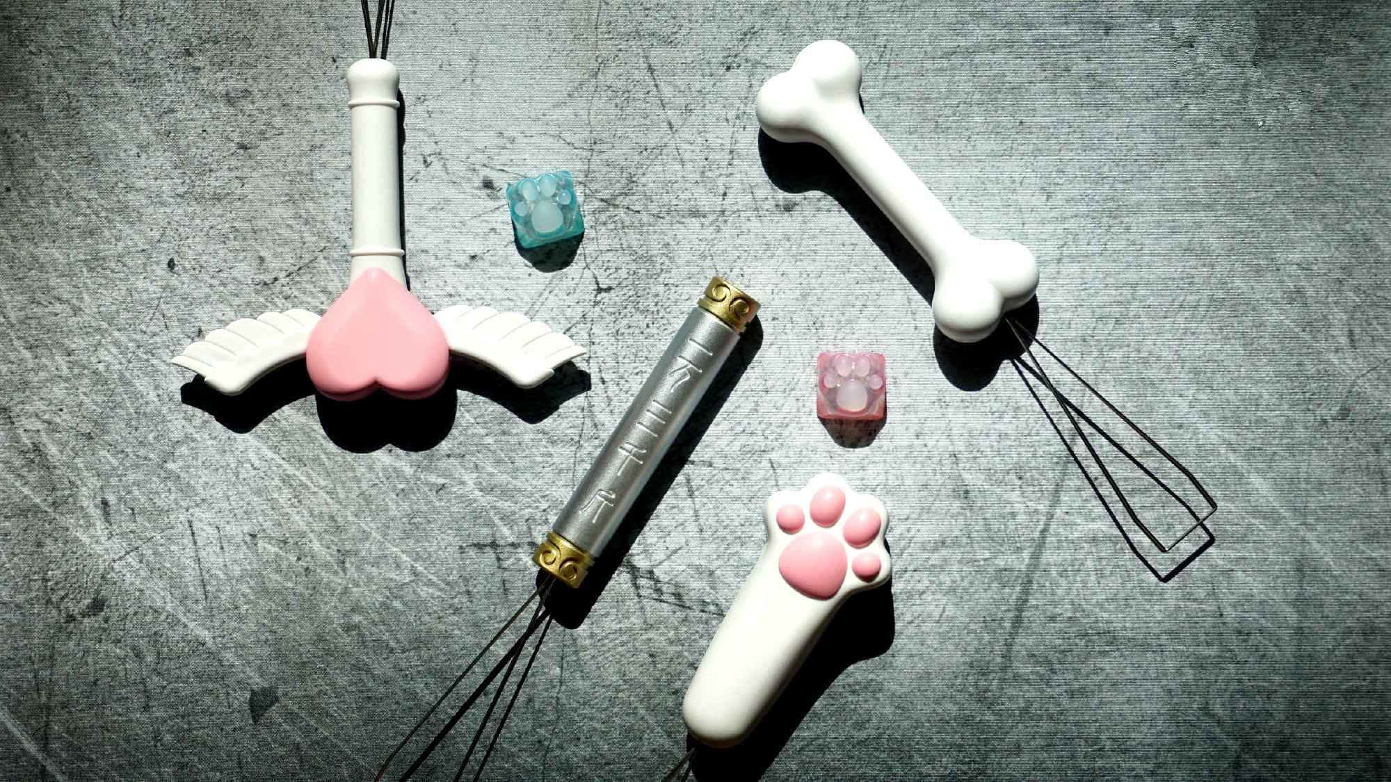 FKZ Keycap Puller Fairy Wand Custom Mechanical Keyboard Keycap Removal Tool for Cherry MX Gateron Outemu Kailh Switches DIY Accessory - View 9 of 9