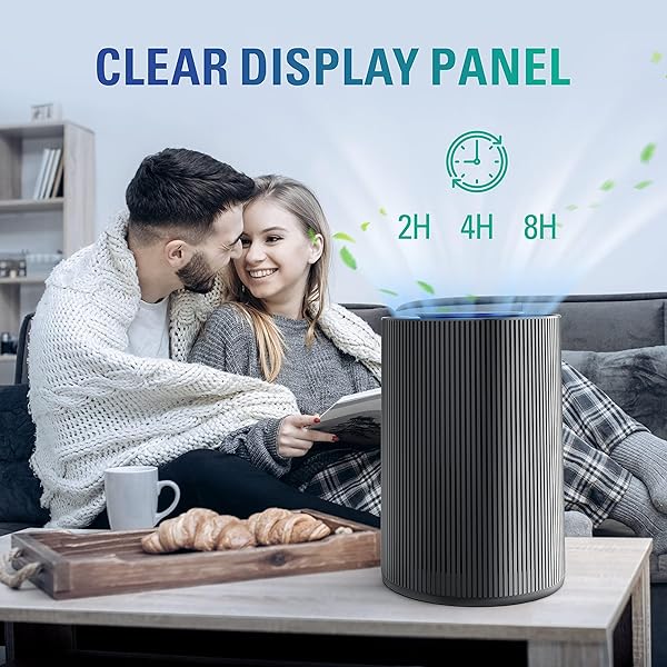STEALTH STEALTH Air Purifiers Deep Black High Efficiency Odor Eliminator for Home and Office Clean Air Solution - View 5 of 8