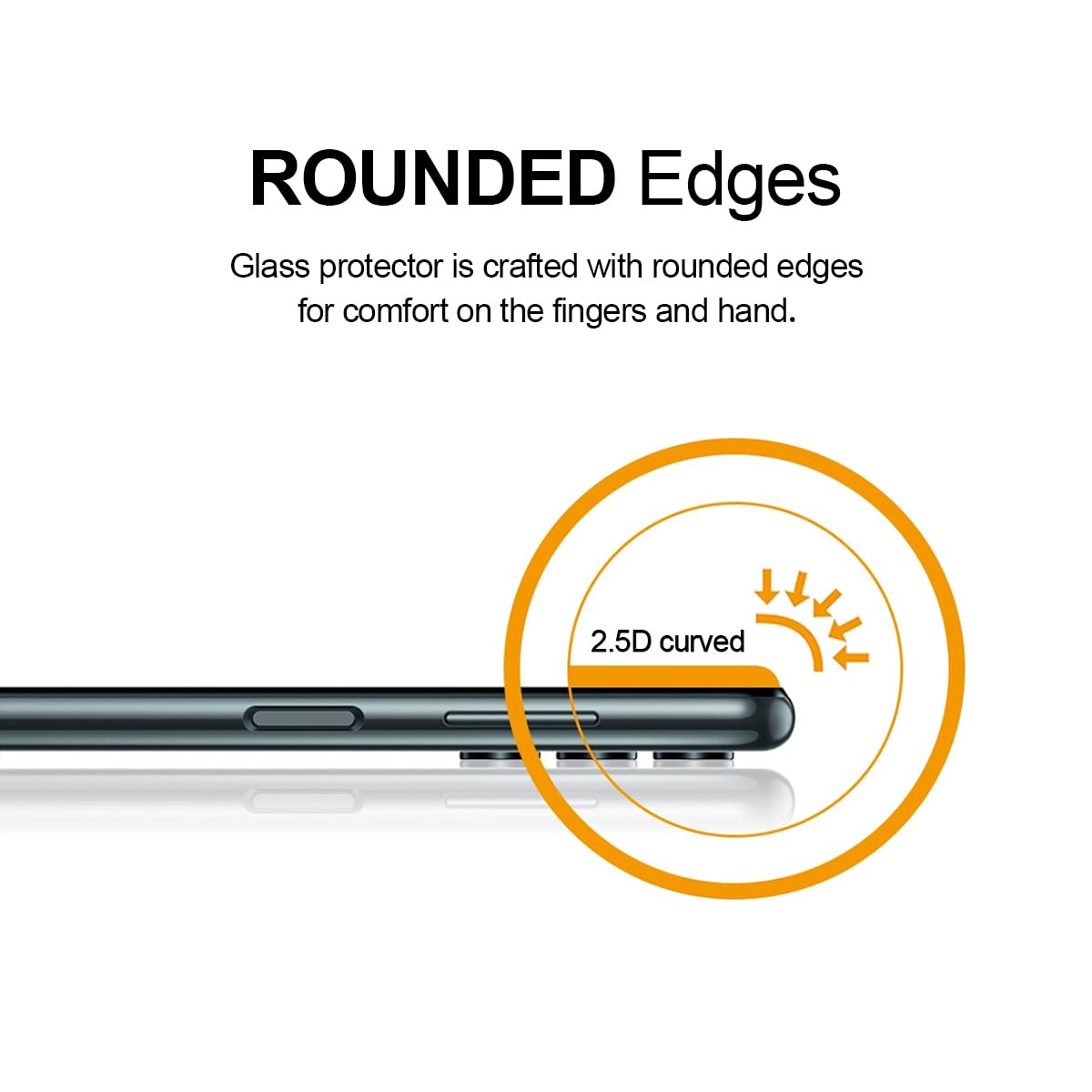 Supershieldz Supershieldz (2 Pack) Designed for Samsung Galaxy A32 5G (Privacy) Anti Spy Tempered Glass Screen Protector, Anti Scratch, Bubble Free - View 3 of 5