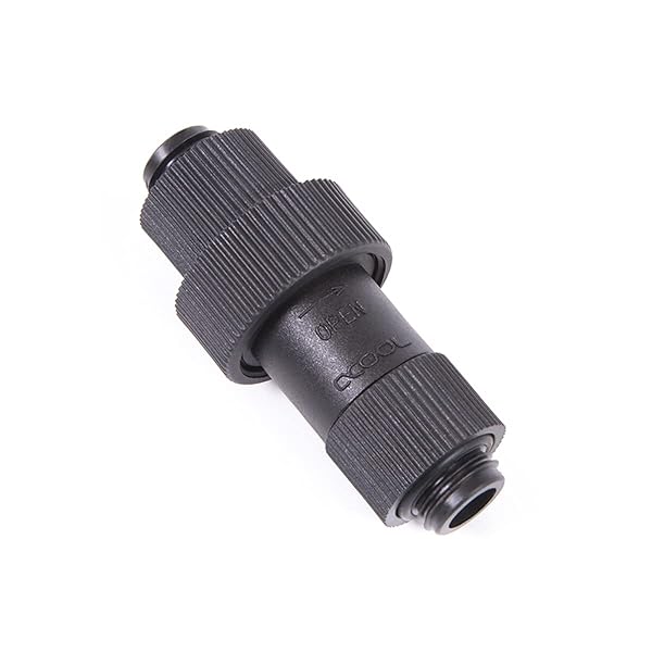 Alphacool Alphacool HF G1/4 Male to Male Quick Release Connector Kit - AG/AG for Efficient Cooling Solutions - View 3 of 6