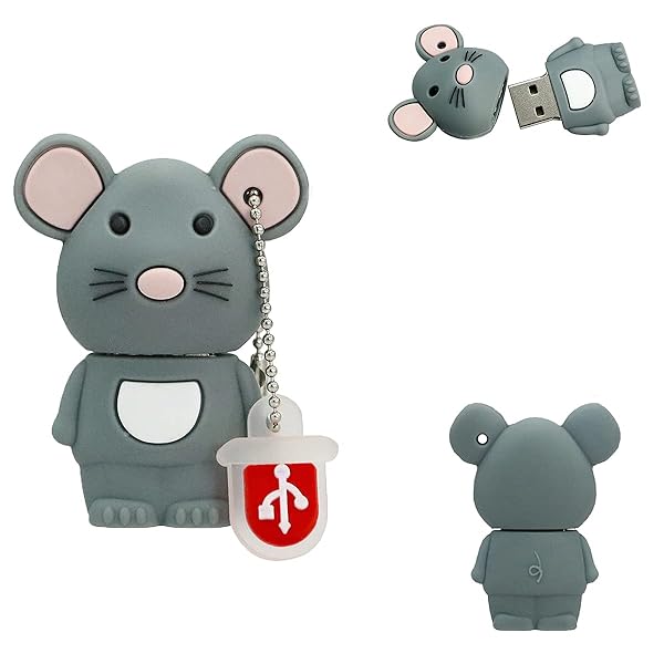 Novelty Mouse USB Drive Fun Thumbdrive Cool Pen Drive Unique Storage Solution