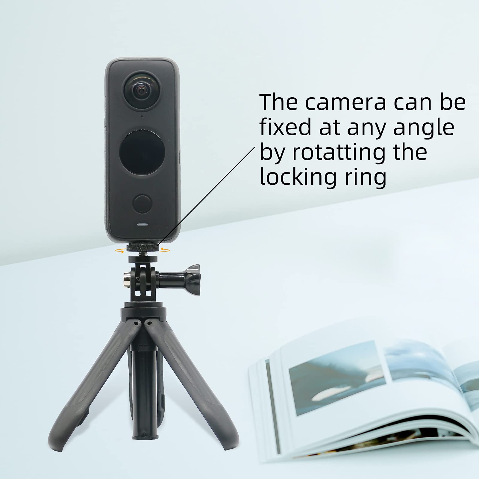 SKEZN 1/4 Inch Aluminum Camera Mount Adapter for GoPro Hero 13 12 11 10 9 8 and Other Action Cameras 2 Pack - View 5 of 7