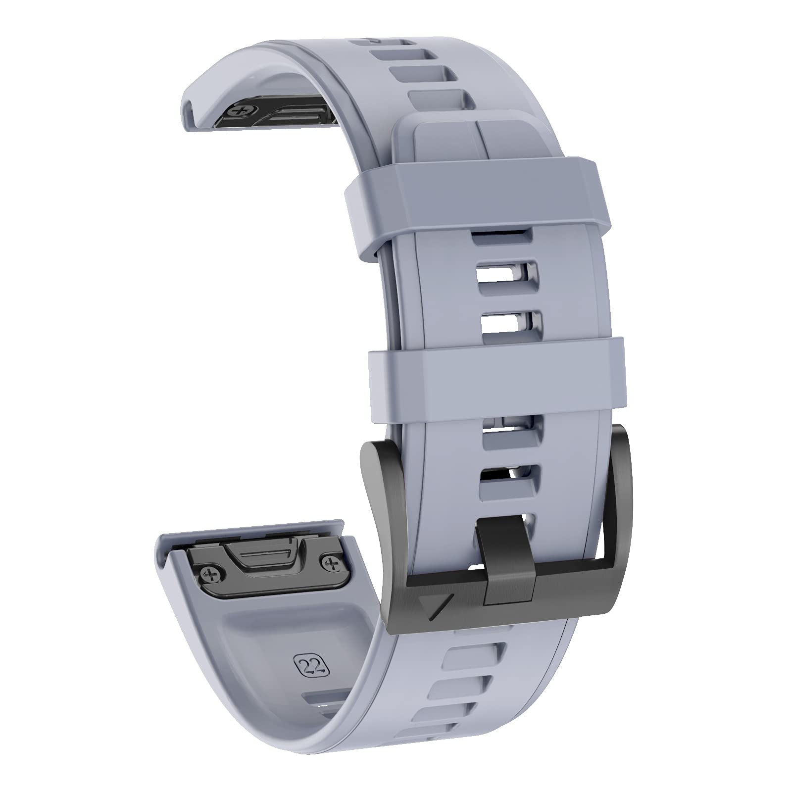 OVERSTEP OVERSTEP Compatible with Garmin Fenix 5 Watch Band 22mm Soft Silicone Bands for Fenix 6 Fenix 7 Fenix 5 Plus Fenix 6 Pro Forerunner 935 Forerunner - View 2 of 7