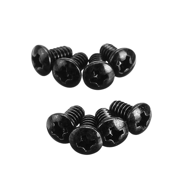Denpetec Durable Metal Water Cooling Radiator Fitting Screws Fan Mounting Screw Kit Black - View 5 of 8