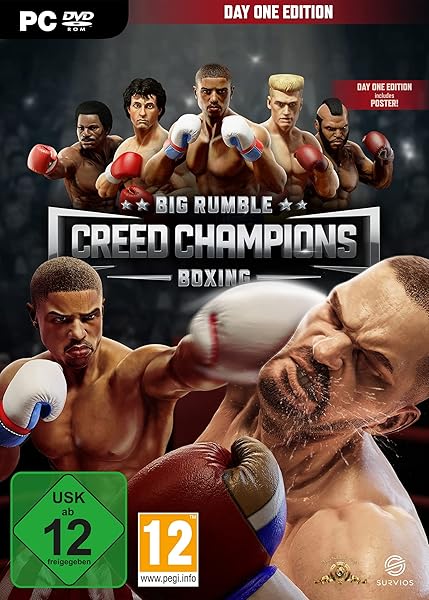 Koch Media Big Rumble Boxing: Creed Champions Day One Edition for PC - 64-Bit Gameplay & Features