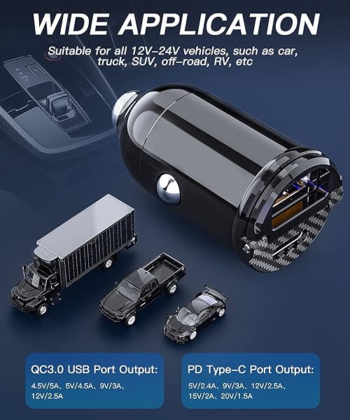 ELECTOP Electop Mini 30W Dual USB Car Charger 2 Pack Fast Charging Compact Design for Cars - View 6 of 9