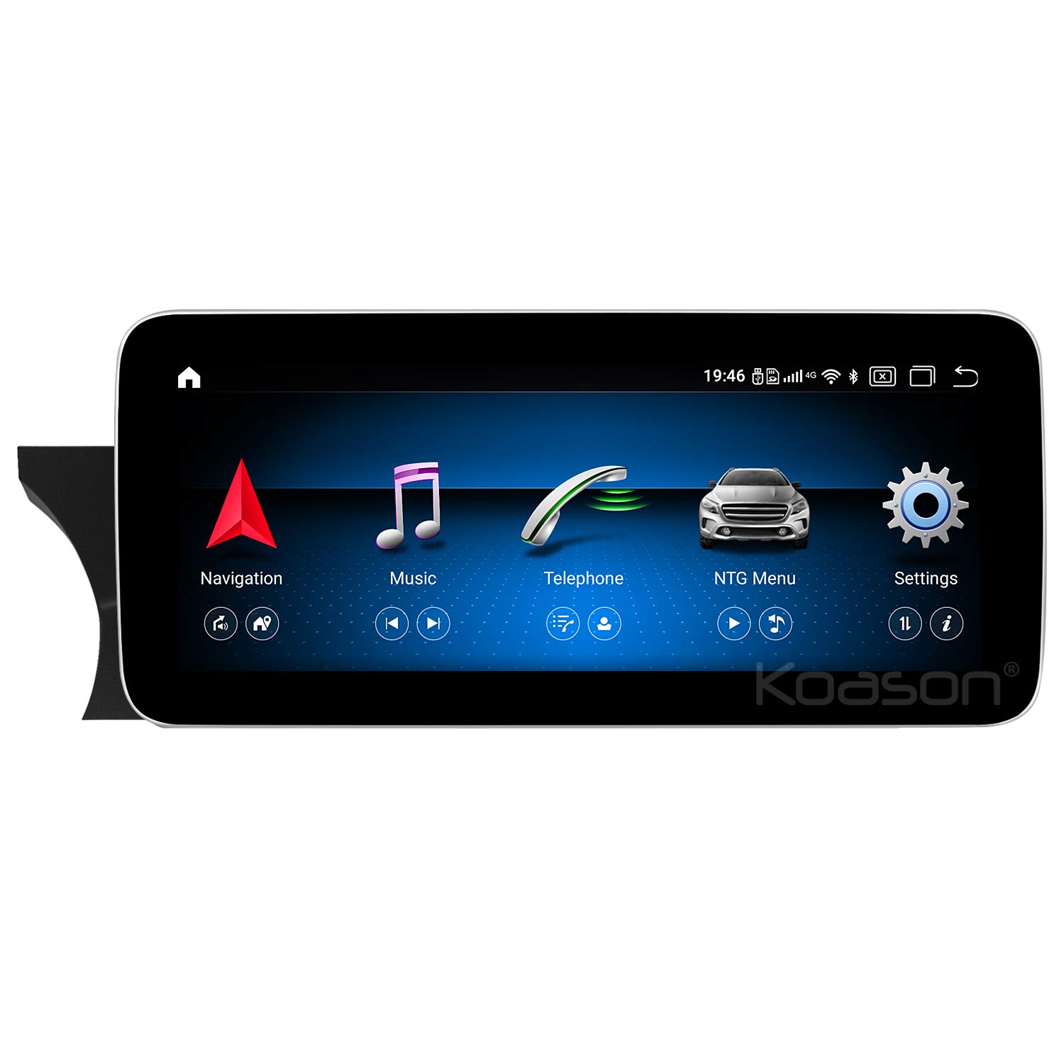 Koason "Upgrade Your Mercedes Benz C-Class: 10.25" HD Display Monitor & GPS for W204 (2007-2010) - Android Multimedia Player"