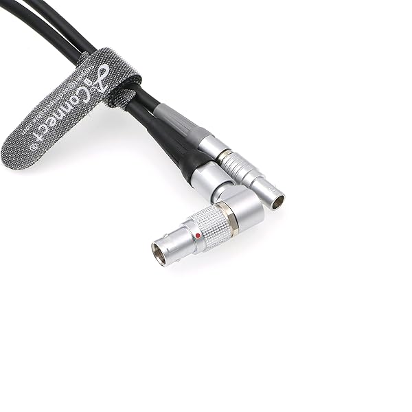 AConnect Cable Alexa Amira CAM EXT Motor 7 Pin Male to EXT 6 Pin Right Angle for ARRI cforce RF Motor cmotion cPRO Motor AConnect 60CM - View 3 of 7