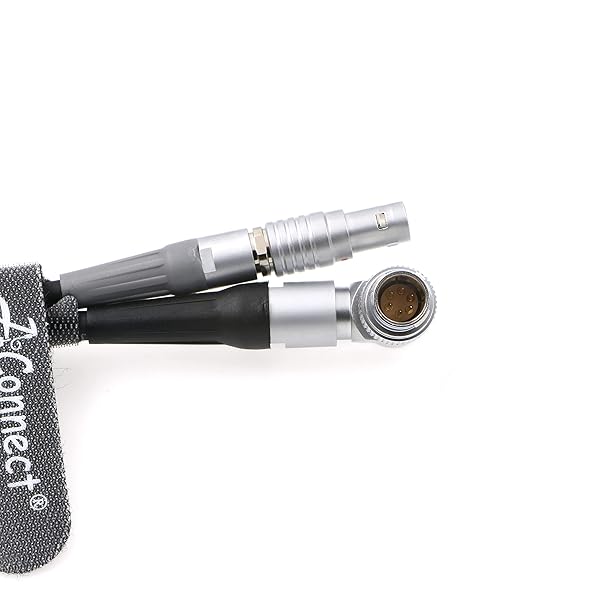 AConnect Cable Alexa Amira CAM EXT Motor 7 Pin Male to EXT 6 Pin Right Angle for ARRI cforce RF Motor cmotion cPRO Motor AConnect 60CM - View 4 of 7
