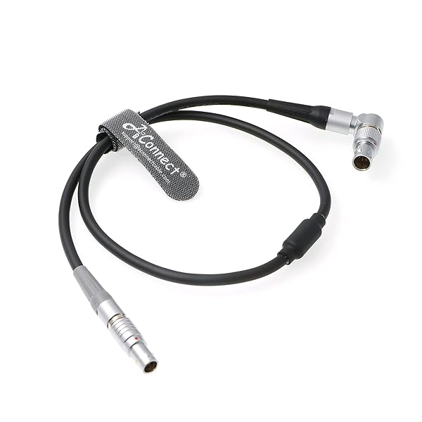 AConnect Cable Alexa Amira CAM EXT Motor 7 Pin Male to EXT 6 Pin Right Angle for ARRI cforce RF Motor cmotion cPRO Motor AConnect 60CM - View 7 of 7