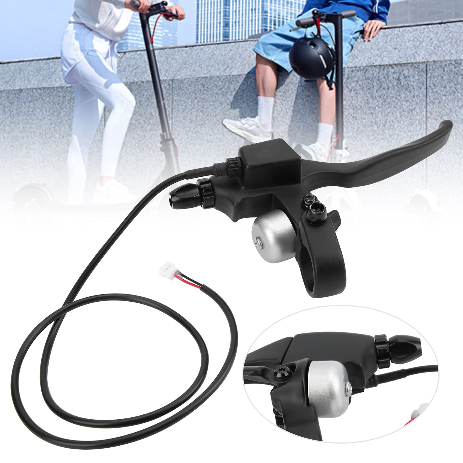 VGEBY VGEBY Brake Lever, 8.5in Electric Scooter Handlebar Brake Level Aluminum Alloy Brake Handle Replacement with Scooter Handbrake with - View 9 of 9