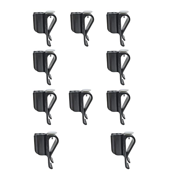CaoXiong 10 Pack Golf Putter Clips - Organize Your Golf Bag with Putter Holders & Ball Markers