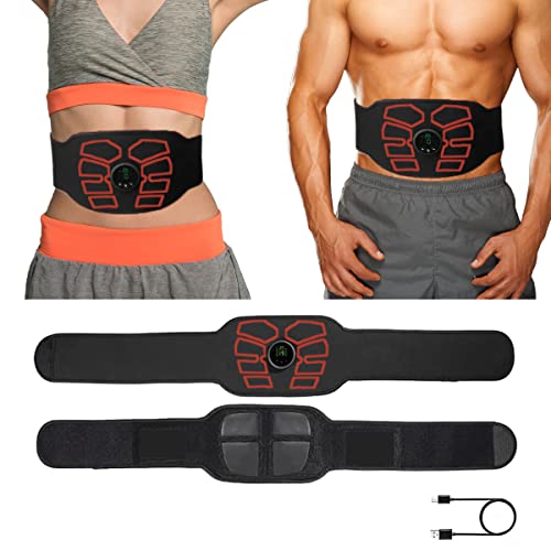eAnjoy eAnjoy EMS Muscle Stimulator: Ultimate Ab Toning Belt for Home Fitness & Office Workouts