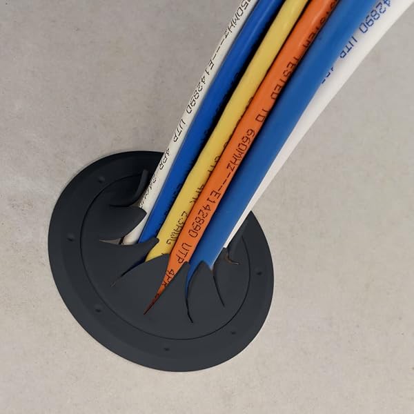 Skywalker Construct Pro Speedy Spring Lock Cable Pass Through Port 2 Inch Inner Diameter Black CON6061SPZ - View 8 of 10