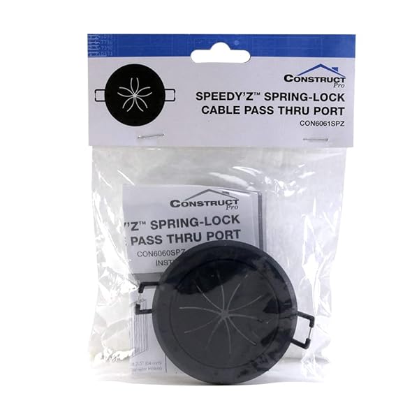 Skywalker Construct Pro Speedy Spring Lock Cable Pass Through Port 2 Inch Inner Diameter Black CON6061SPZ - View 10 of 10