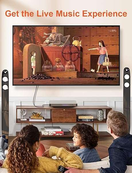 VANAUX VANAUX 16.5ft Subwoofer Cable - Digital Coaxial RCA to RCA for Home Theater & Soundbar - View 6 of 7