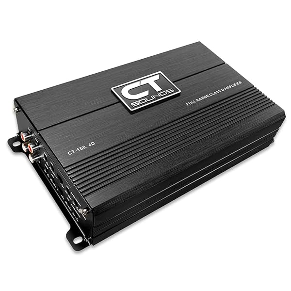 CT Sounds CT Sounds CT-150.4D: Powerful 1000W RMS Class D 4-Channel Car Audio Amplifier