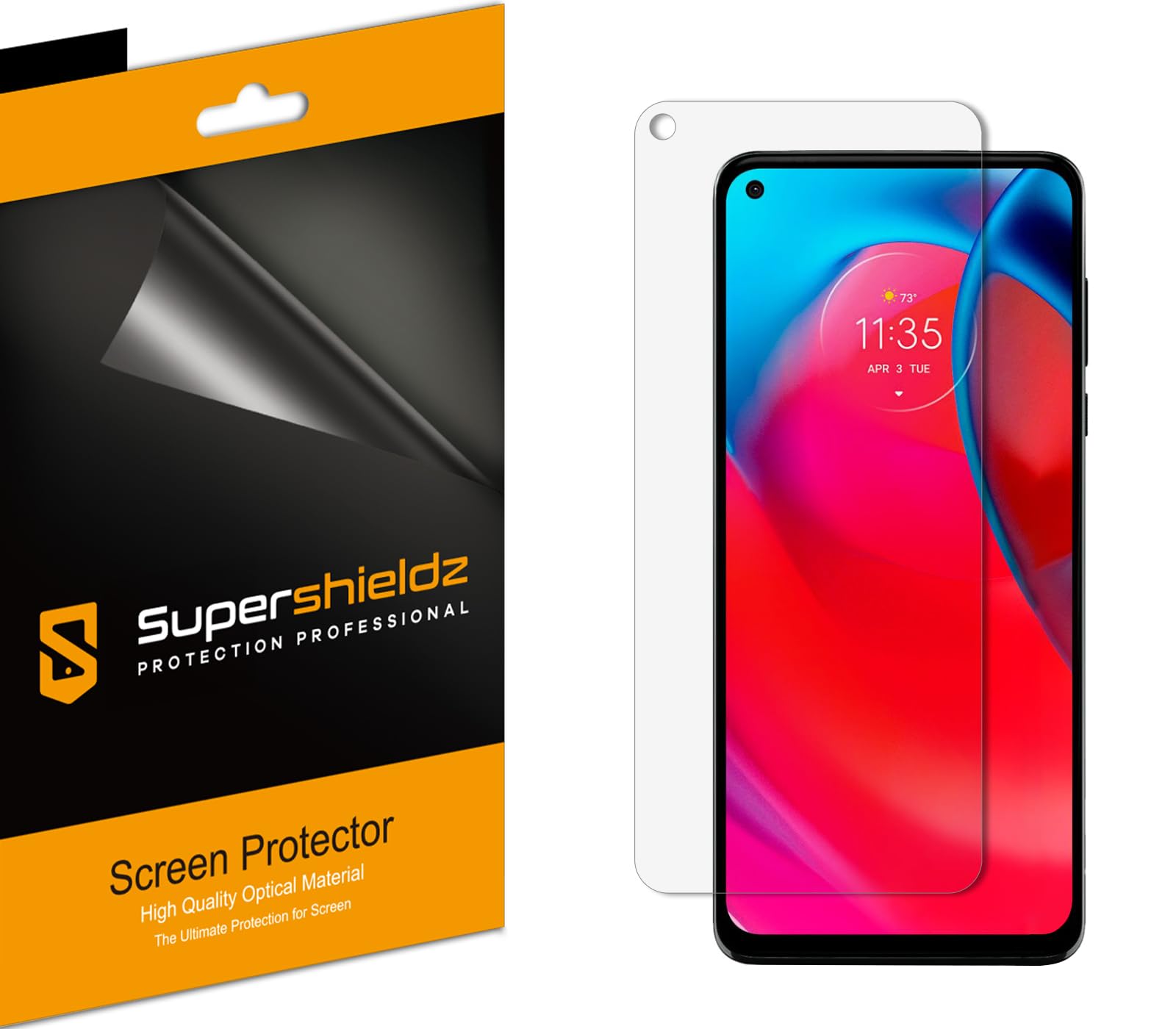 Supershieldz (6 Pack) Designed for Motorola Moto G Stylus 5G [Not Fit for 2022 Model] Screen Protector, High Definition Clear Shield (PET)