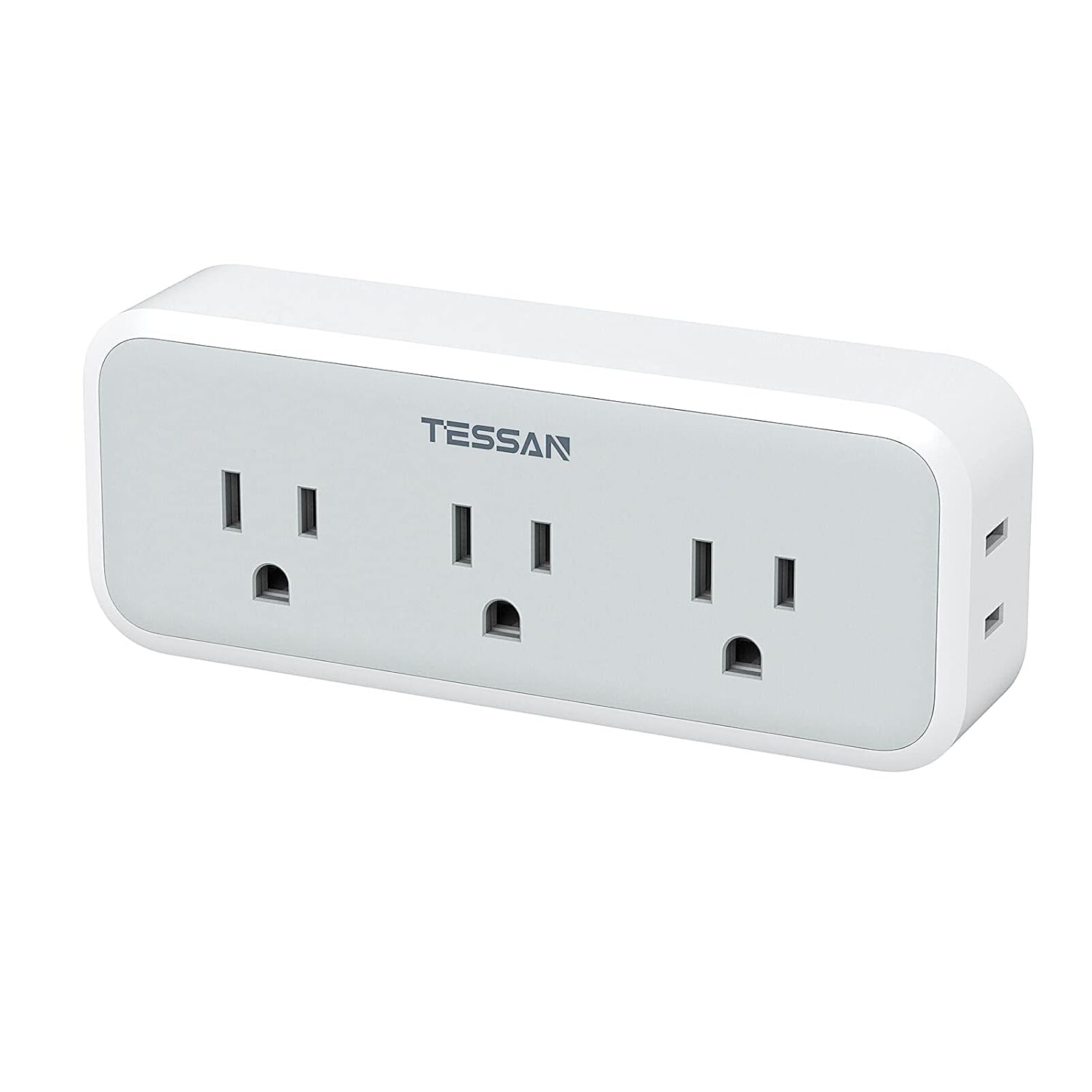 TESSAN Multi Plug Outlet Extender, TESSAN Surge Protector Wall Plug Splitter with 5 Electrical Outlet Expander, Multiple Plug Adapter for Travel Home Office