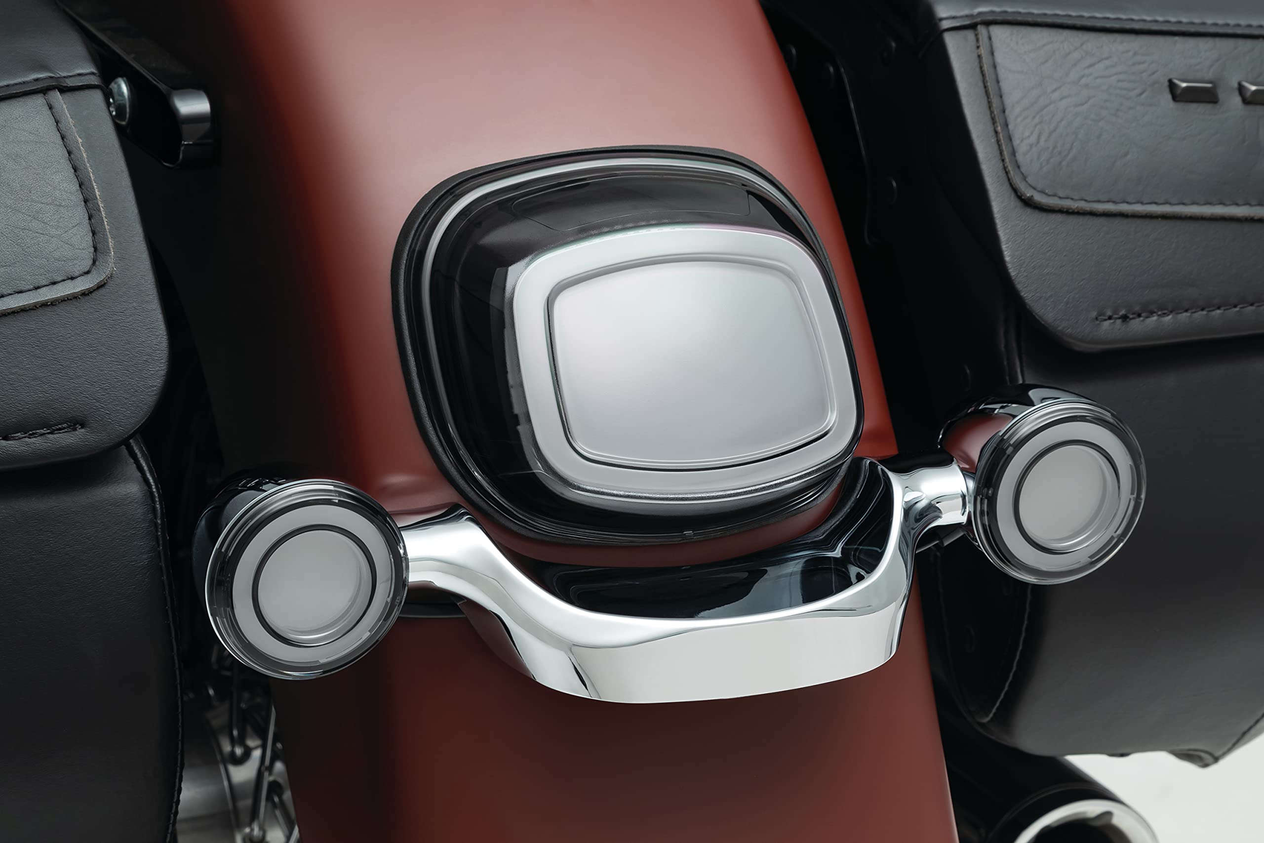 Kuryakyn Kuryakyn 2912 Motorcycle Lighting Accessory: Tracer LED Taillight Without License Plate Illumination, Red - View 5 of 5