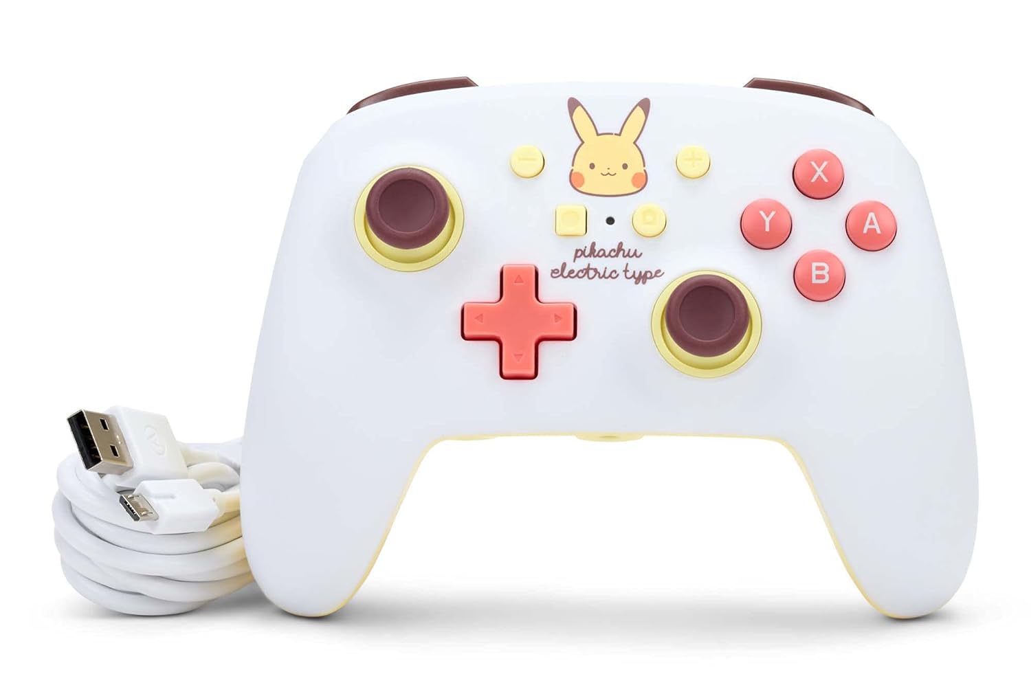 PowerA PowerA Enhanced Wired Controller for Nintendo Switch Pikachu Electric Type Gaming Accessory - View 8 of 9