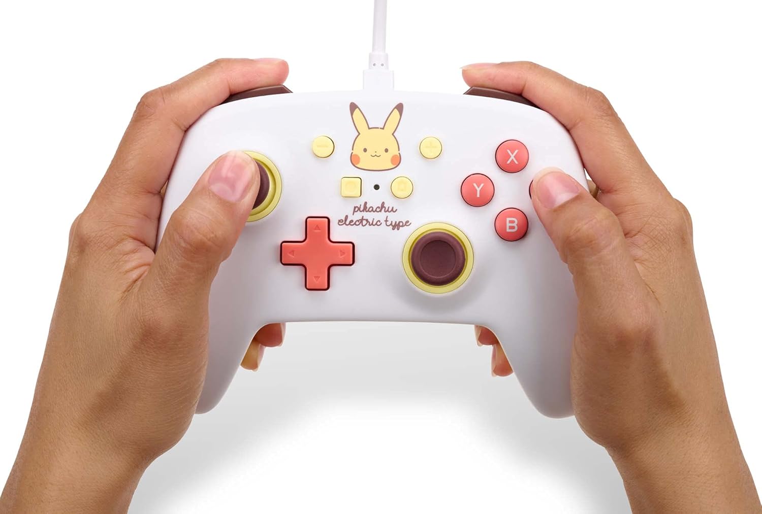 PowerA PowerA Enhanced Wired Controller for Nintendo Switch Pikachu Electric Type Gaming Accessory - View 9 of 9