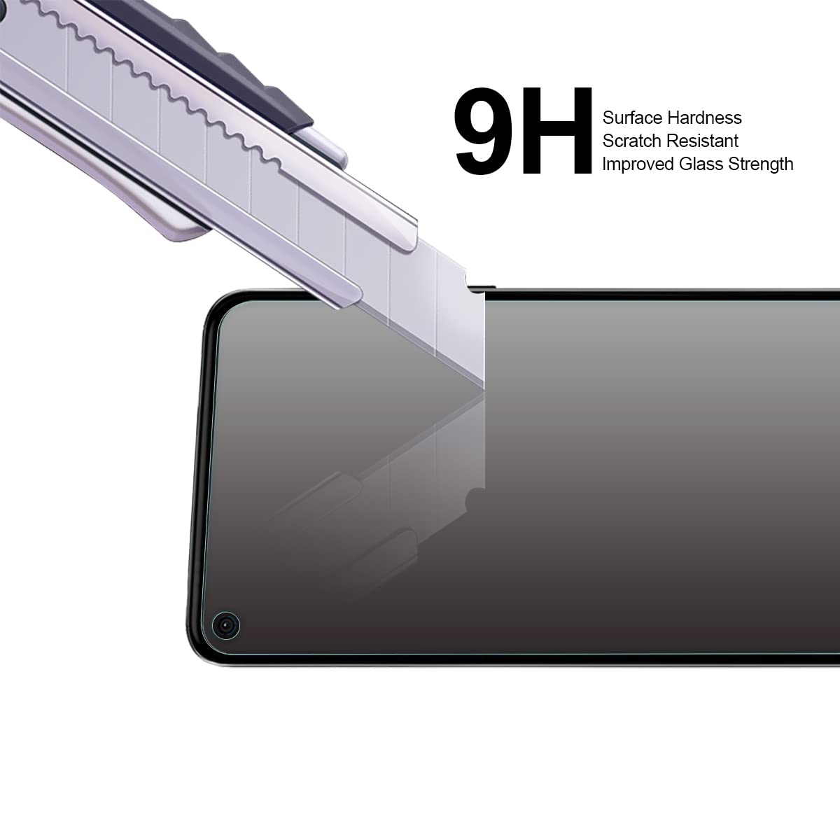 Supershieldz Supershieldz (2 Pack) Designed for Motorola Moto G Stylus 5G [Not Fit for 2022 Model] Privacy Anti Spy Tempered Glass Screen Protector, Anti Scratch, - View 4 of 5