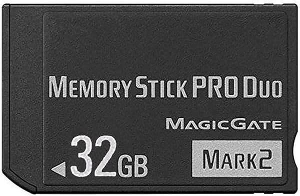 WQDMKE 32GB Memory Stick PRO Duo MS Memory Card High Speed Storage for Cameras and Devices