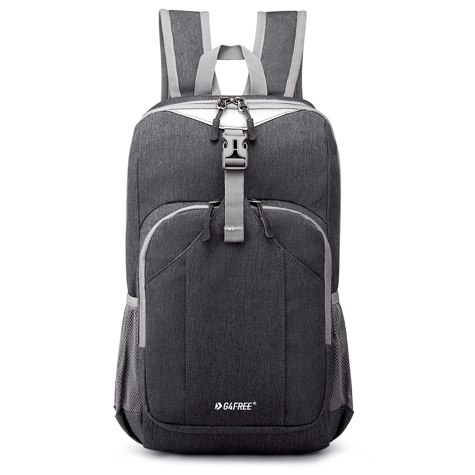 G4Free Mini 10L Hiking Daypack Small Hiking Backpack Cycling Compact Shoulder Backpack Outdoor for Men Women(Dark Grey)