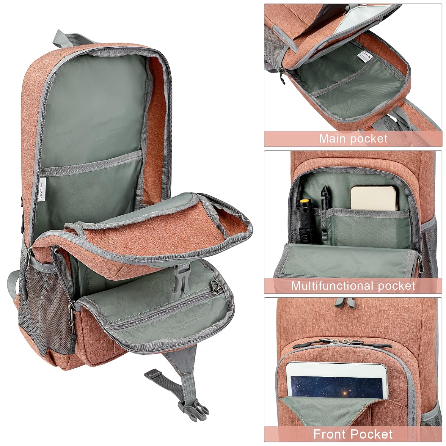 G4Free G4Free Mini 10L Hiking Daypack Small Hiking Backpack Cycling Compact Shoulder Backpack Outdoor for Men Women - View 4 of 9