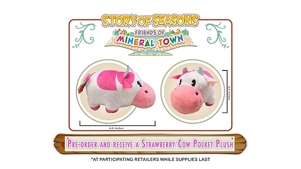 Xseed Games Story of Seasons: Friends of Mineral Town for PS4 - Your Ultimate Farming Adventure Awaits! - View 4 of 11