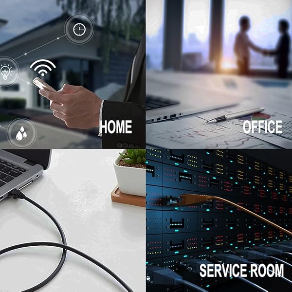 ANLINK Cat6 Ethernet Cable 100ft Black RJ45 LAN 24AWG UTP Network Patch Internet Cable - View 8 of 9